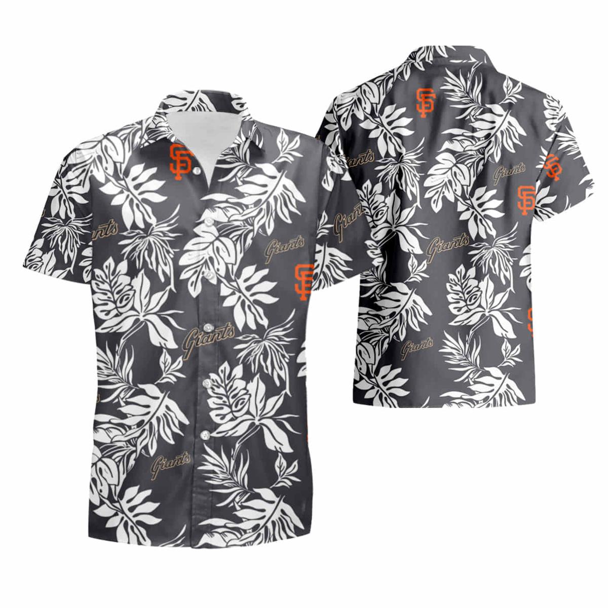 San Francisco Giants Palm Tree Hawaiian Shirt Gift