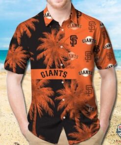 San Francisco Giants Palm Tree Hawaiian Shirt Gift