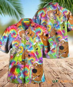 Scooby Doo Groovy Scooby Doo High Hawaiian Shirt