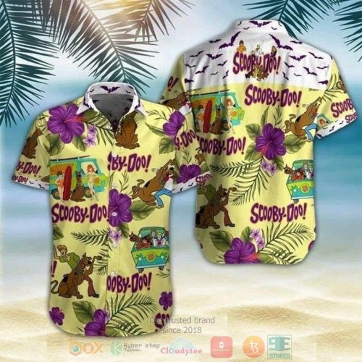 Scooby Doo Halloween Costume Hawaiian Shirt Gift For Fans