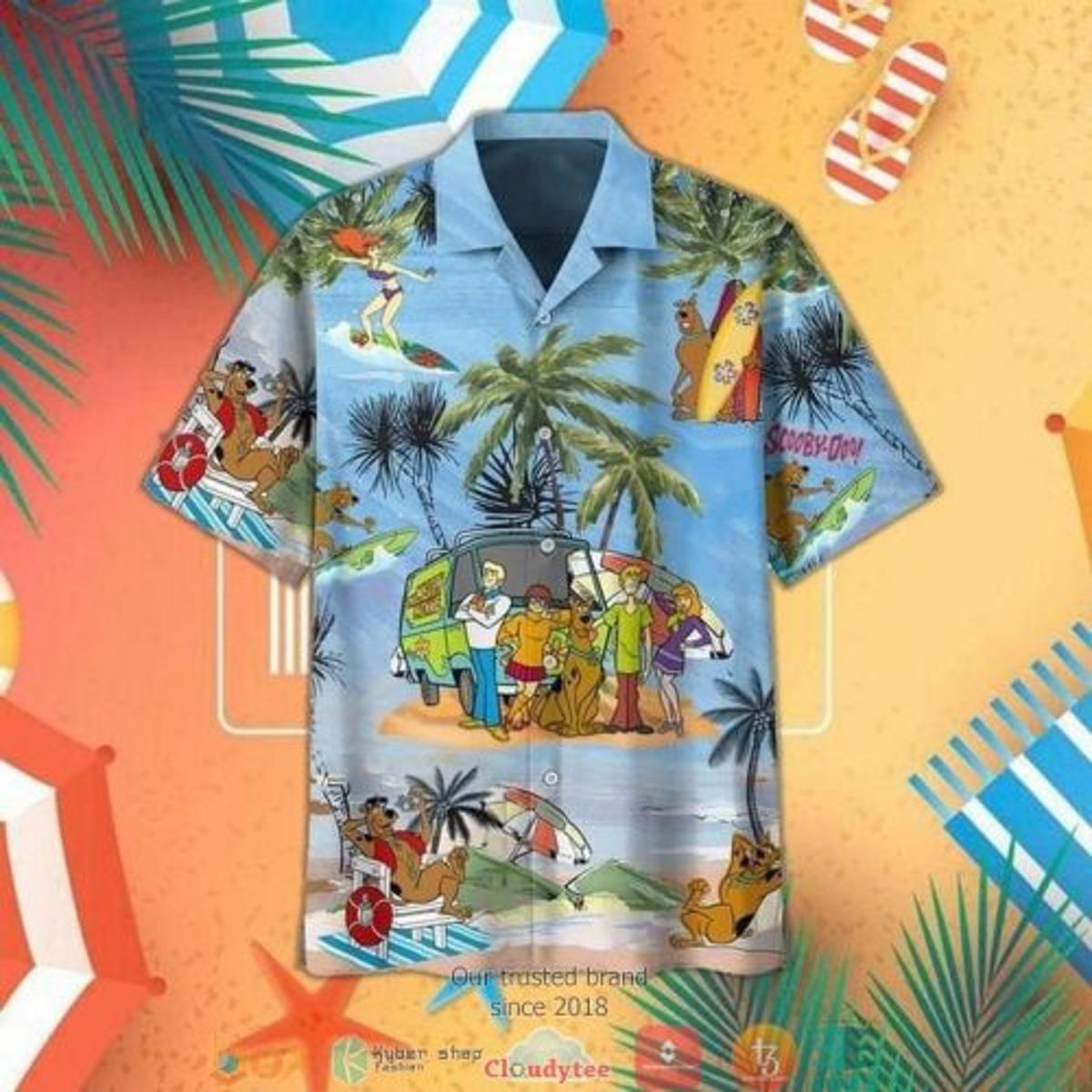 Scooby Doo Zoinks Short Sleeve Hawaiian Shirt For Fans