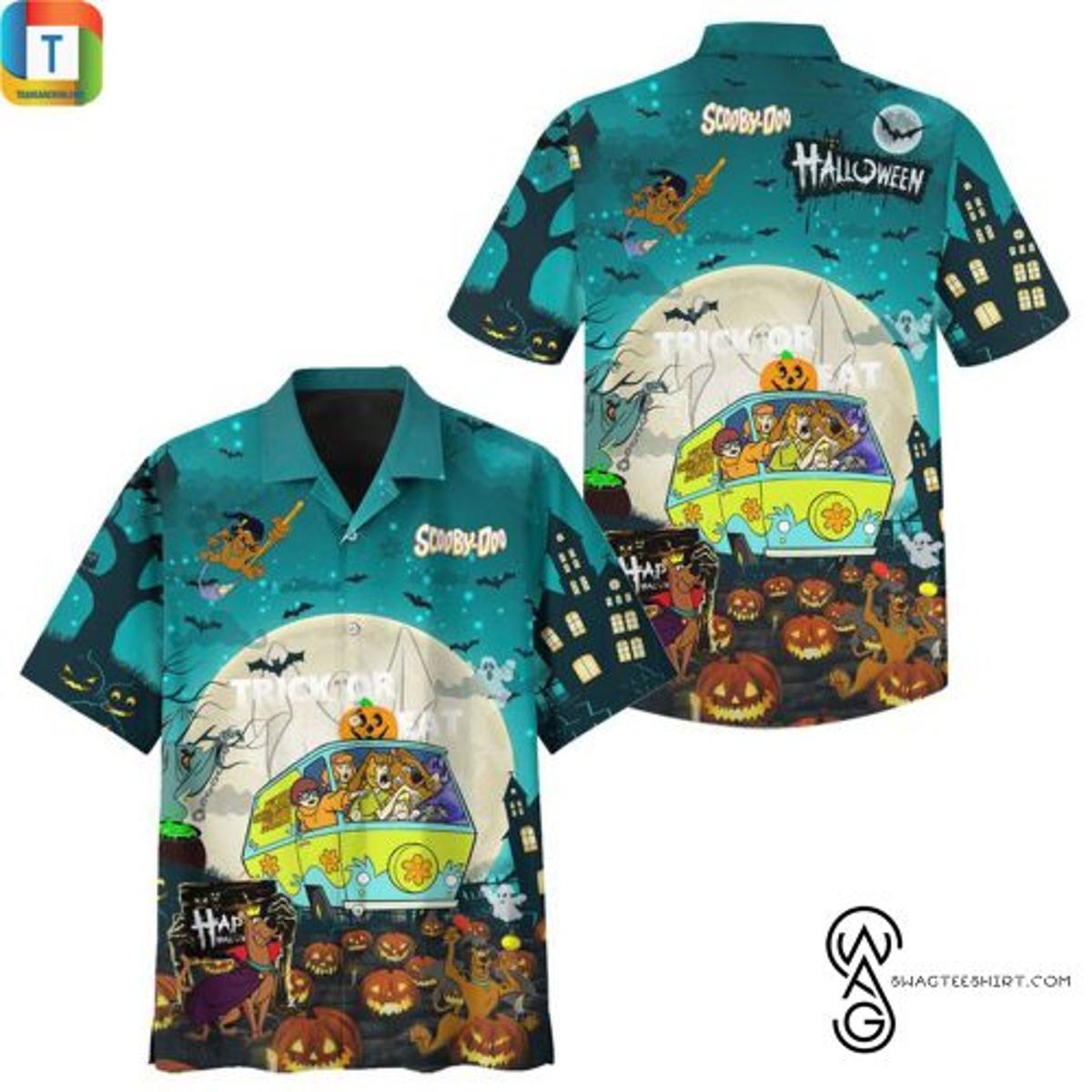 Scooby Doo Where Are You Hawaiian Shirt Gift Idea