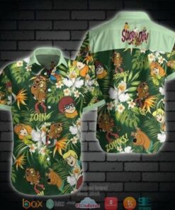 Scooby Doo Zoinks Short Sleeve Hawaiian Shirt For Fans