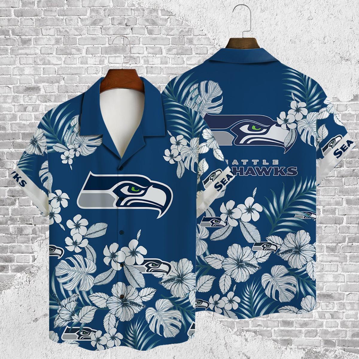 Seahawks Hawaiian Shirt For Men Women