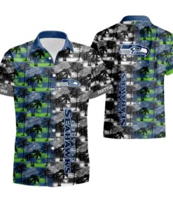 Seattle Seahawks Hawaiian Shirt Size Fron S To 5xl 1