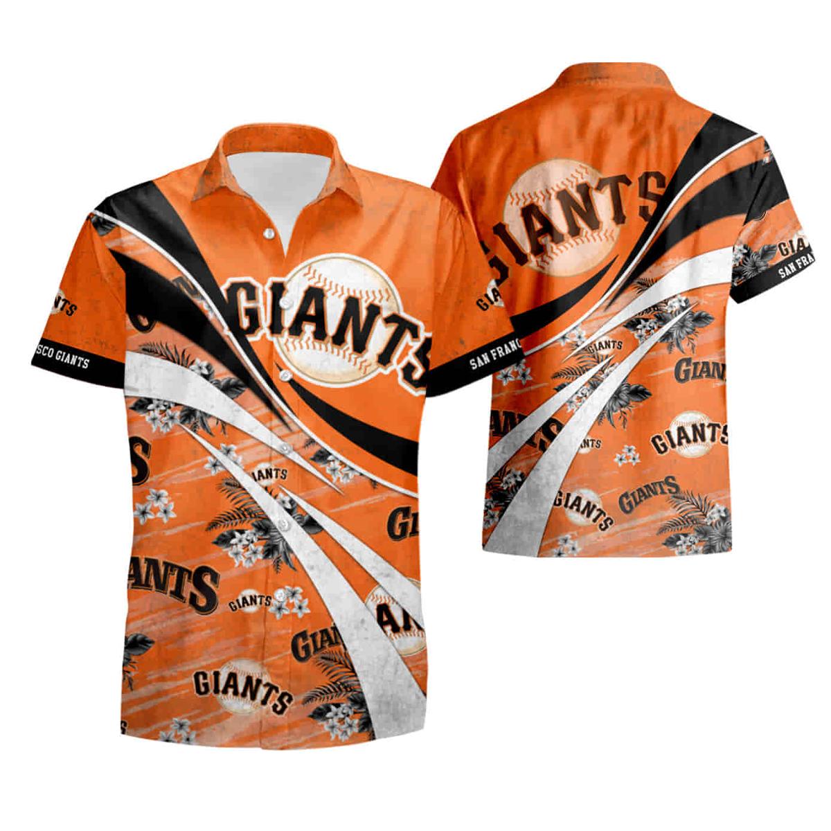 Sf Giants Aloha Hawaiian Shirt Gift For Sports Lovers