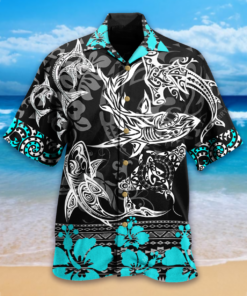 Shark Love Life Hawaiian Shirt For Fans