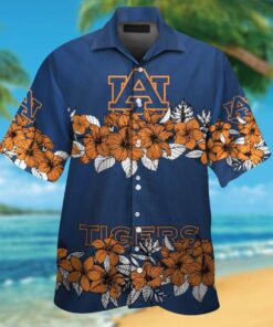 Personalized Summer Auburn Tigers Hawaiian Shirt Size Fron S To 5xl