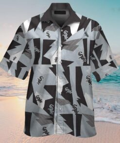 Short Sleeve Button Up Tropical Sox Hawaiian Shirt Size Fron S To 5xl