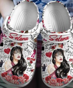 Singer Music Selena Quintanilla Crocs For Men Women