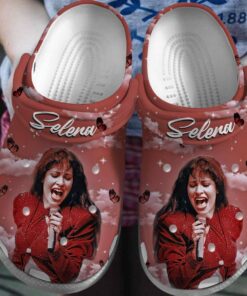 Singer Music Selena Quintanilla Crocs Gift For Fans