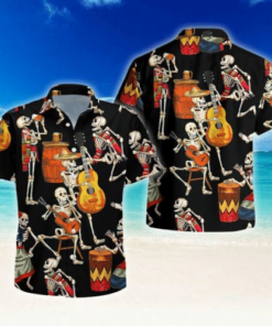 Guitar Hawaiian Shirt For Men Women