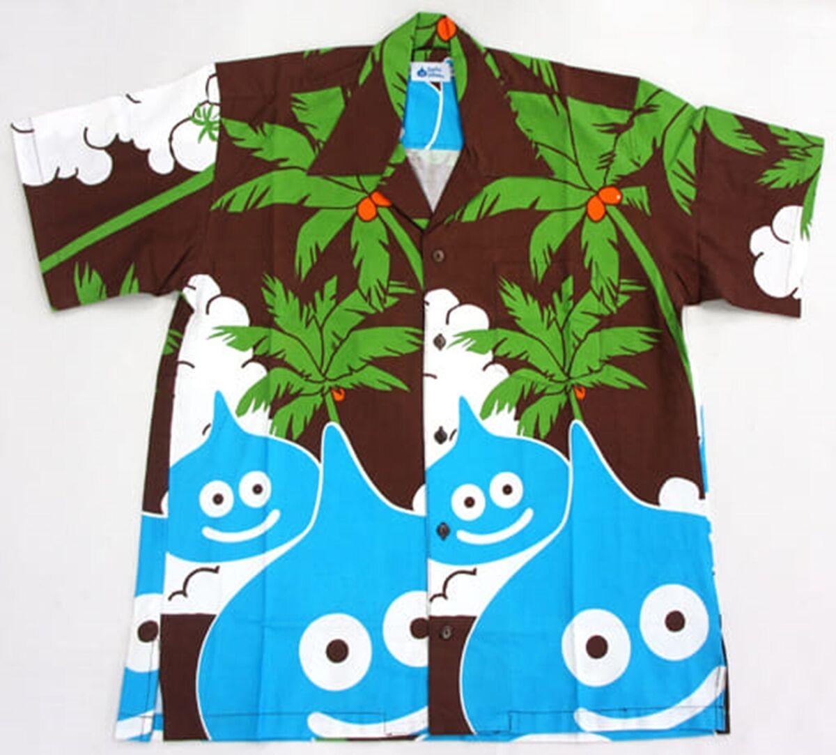 Smile Smile Square Enix Dragon Quest Hawaiian Shirt Free Size Men’s