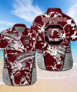 Personalized South Carolina Snoopy Gamecock Hawaiian Shirt Gifts Idea