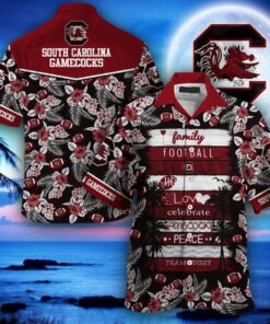 South Carolina Gamecock Hawaiian Shirt Outfit For Men