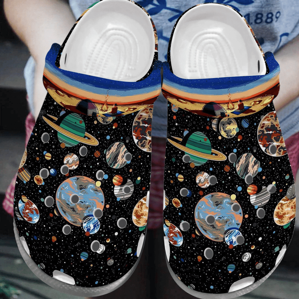 Dinosaur Clog Astronaut Crocs For Fans