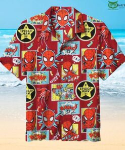 Amazing Spderman Hawaiian Shirt Gift For Fans