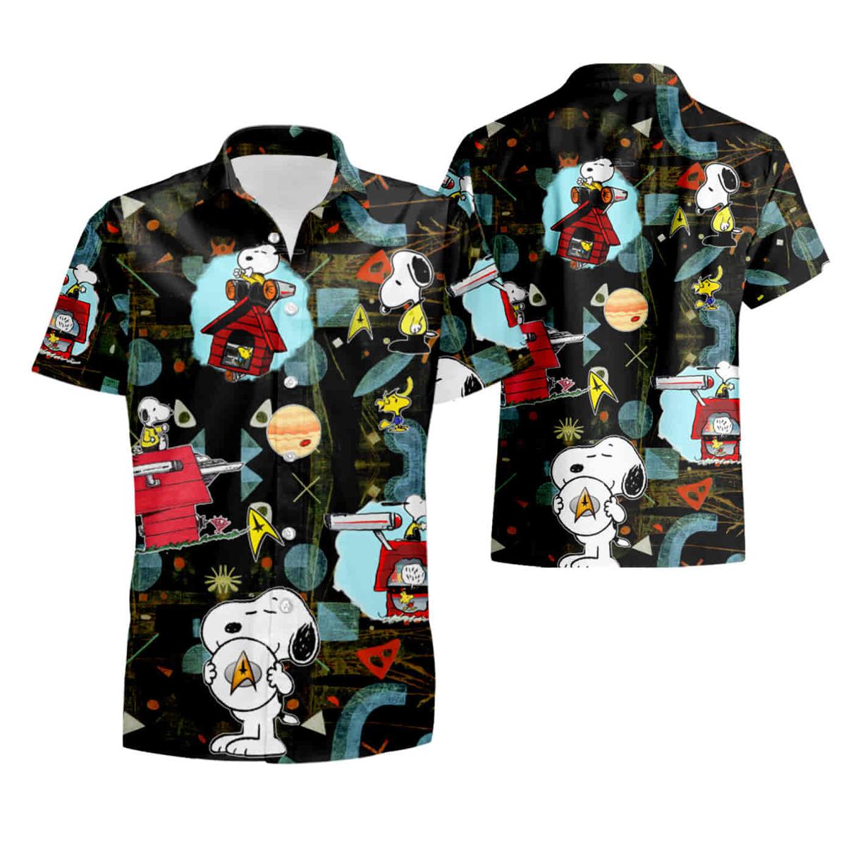 Miami Dolphins And Snoopy Hawaiian Shirt Outfit For Men