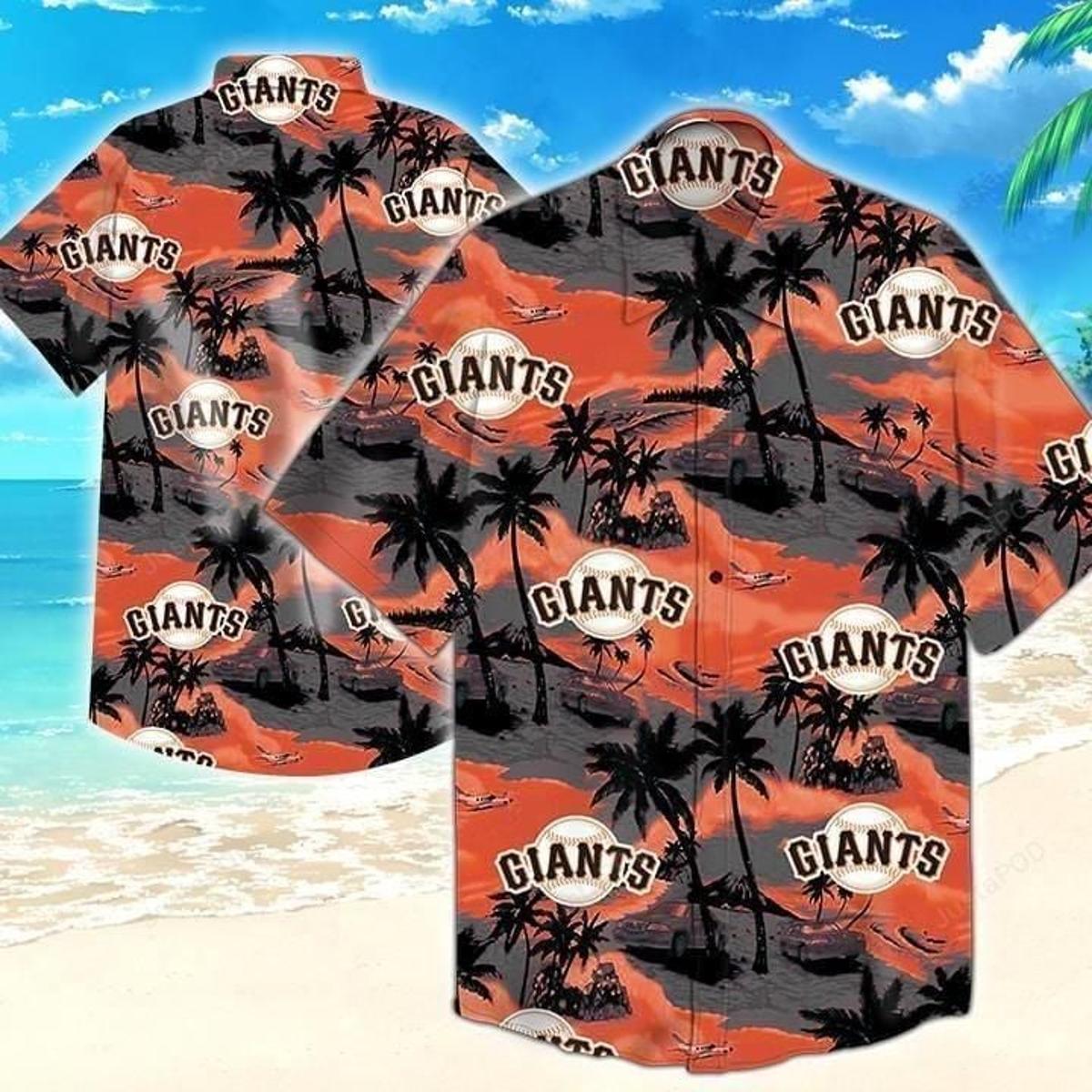 San Francisco Giants Custom Name Hawaiian Shirt Gift For Fans