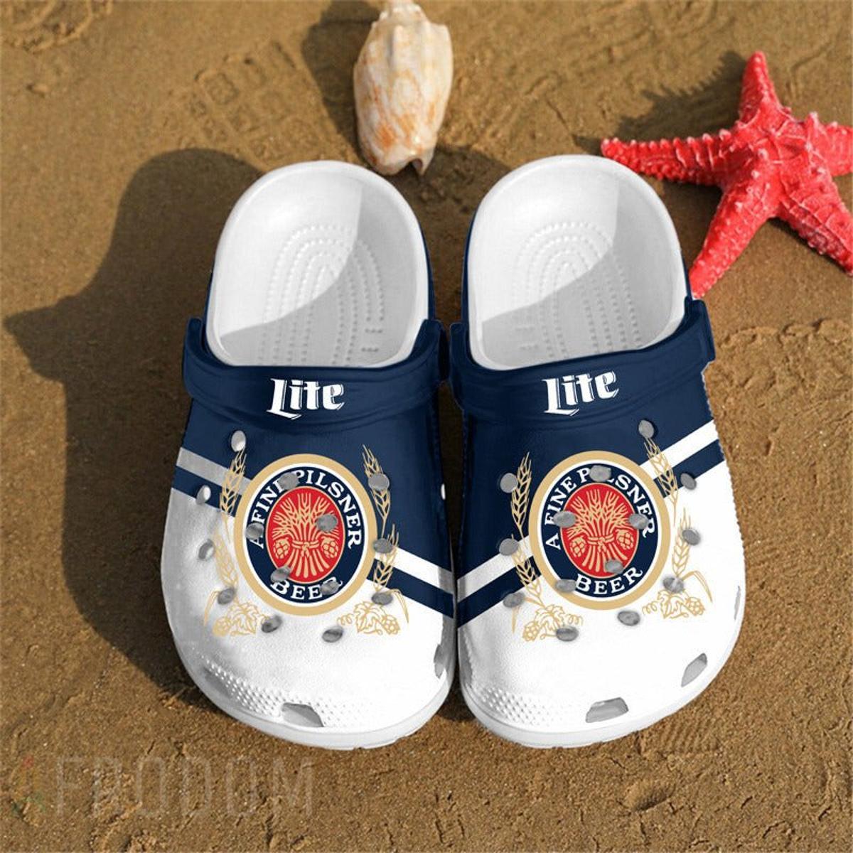 Summer Miller Lite Crocs For Fans