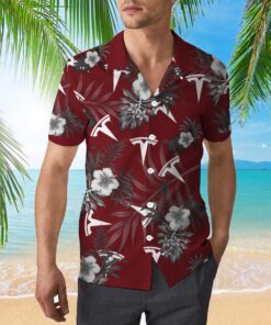 Cybertruck Tesla Hawaiian Shirt Outfit For Men