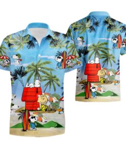 Summer Time Snoopy Hawaiian Shirt For Men Women