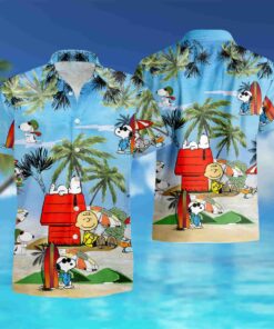 Summer Time Snoopy Hawaiian Shirt For Men Women