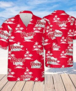 Coors Light Hawaiian Shirt Summer Gift