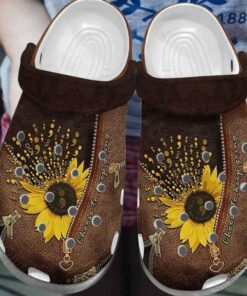 Sunflower Crocs Classic Clog Sunflower Womens