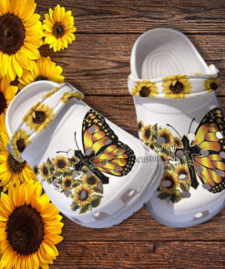 Sunflower Crocs Gift