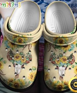 Sunflower Crocs Women Gift For Women