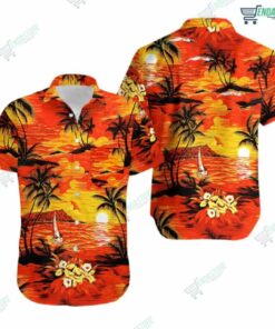 Custom Face Men’s All Over Print Parrot Hawaiian Shirt