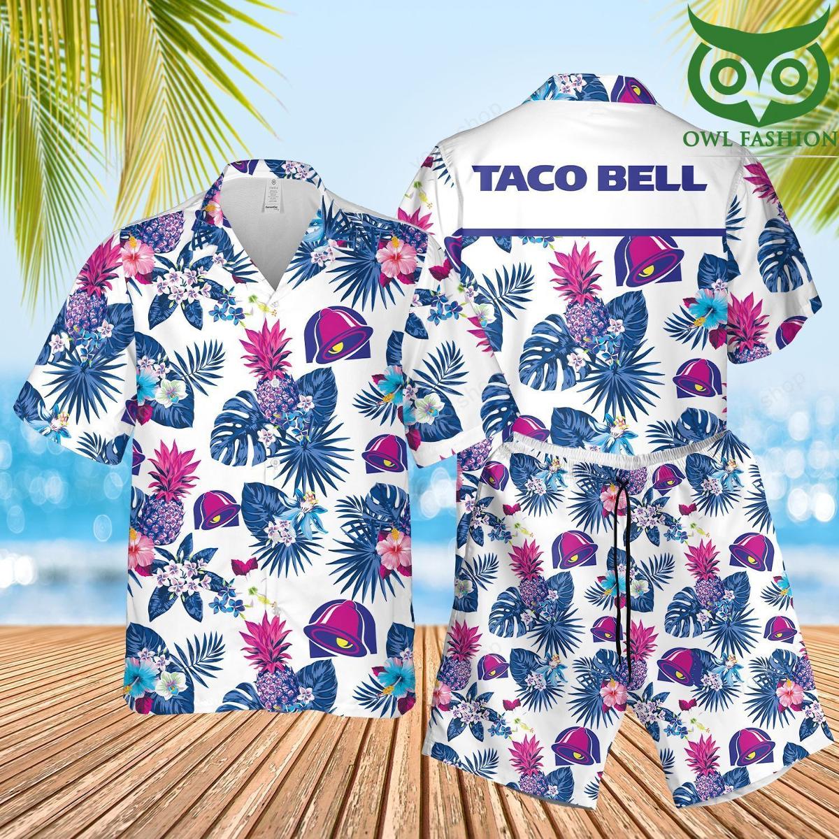 Taco Bell Hawaiian Shirt Best Gift For Fans