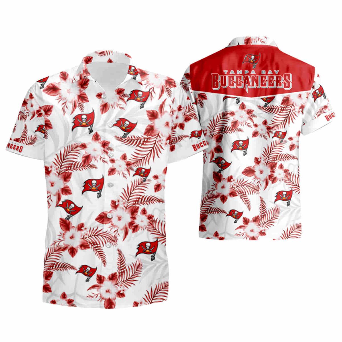 Tampa Bay Buccaneers Hawaiian Shirt Size Fron S To 5xl