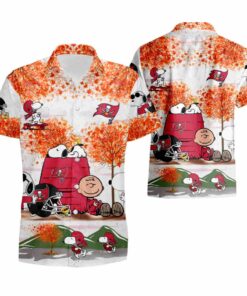 Tampa Bay Buccaneers Snoopy Aloha Shirt