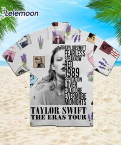 Taylor Swift The Eras Tour Album Hawaiian Shirt Gift