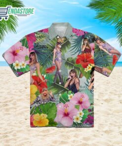 Taylor Swift Tropical Flower Hawaiian Shirt For Fans