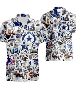 Team Regular Fit Dallas Cowboys Hawaiian Shirt