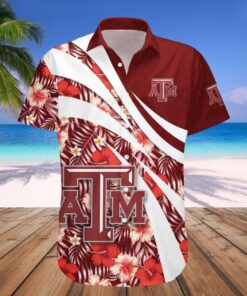 Texas A&m Aggies Big & Tall Hawaiian Shirt