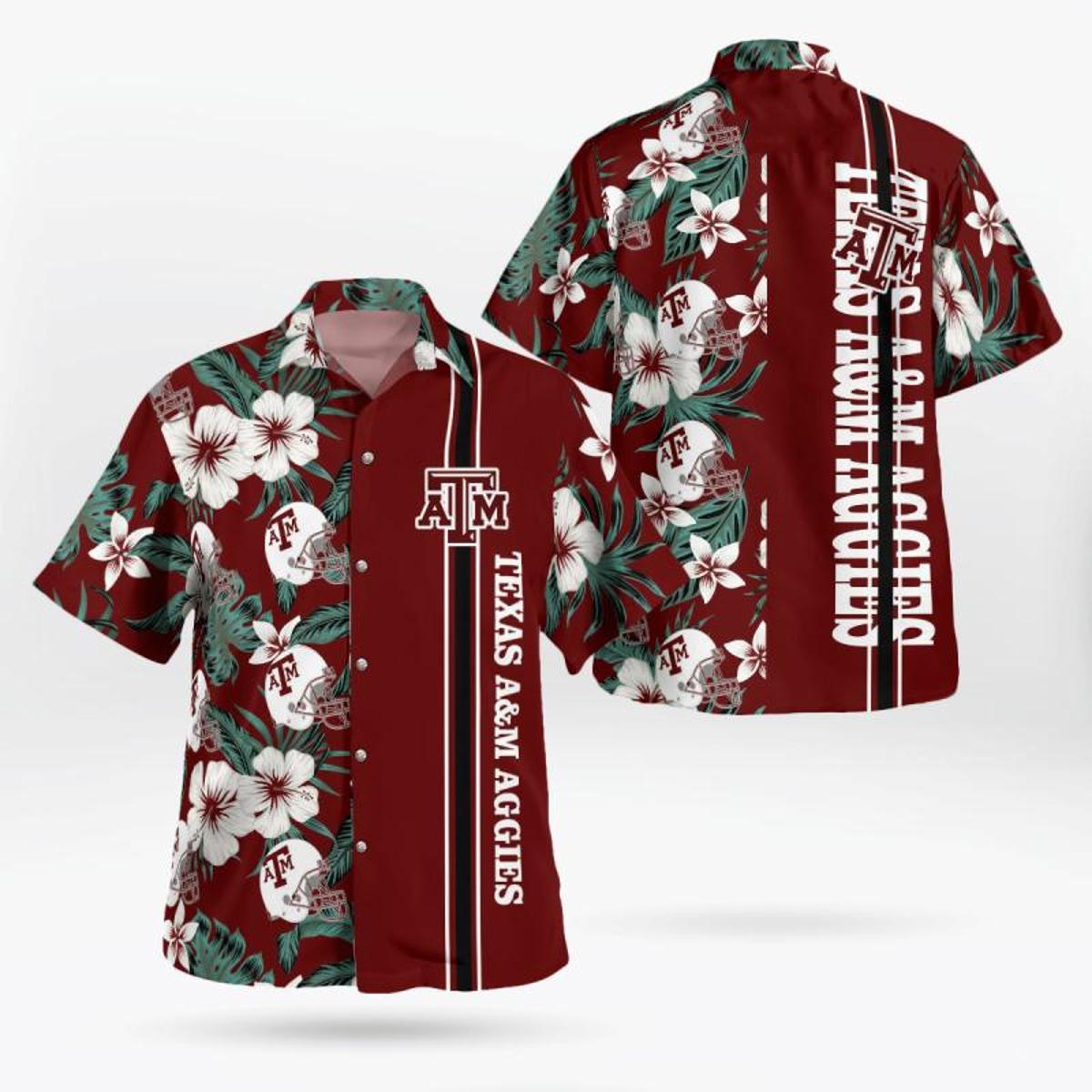 Texas A&m The Lone Star Hawaiian Shirt For Men Women