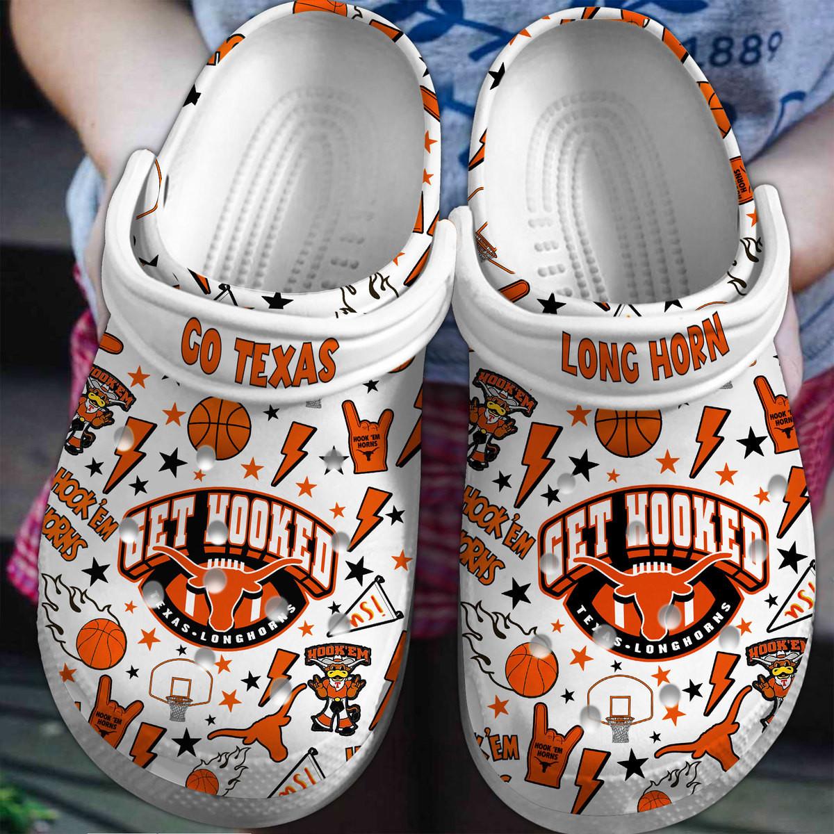 Texas Longhorn Crocs For Men Women And Kids