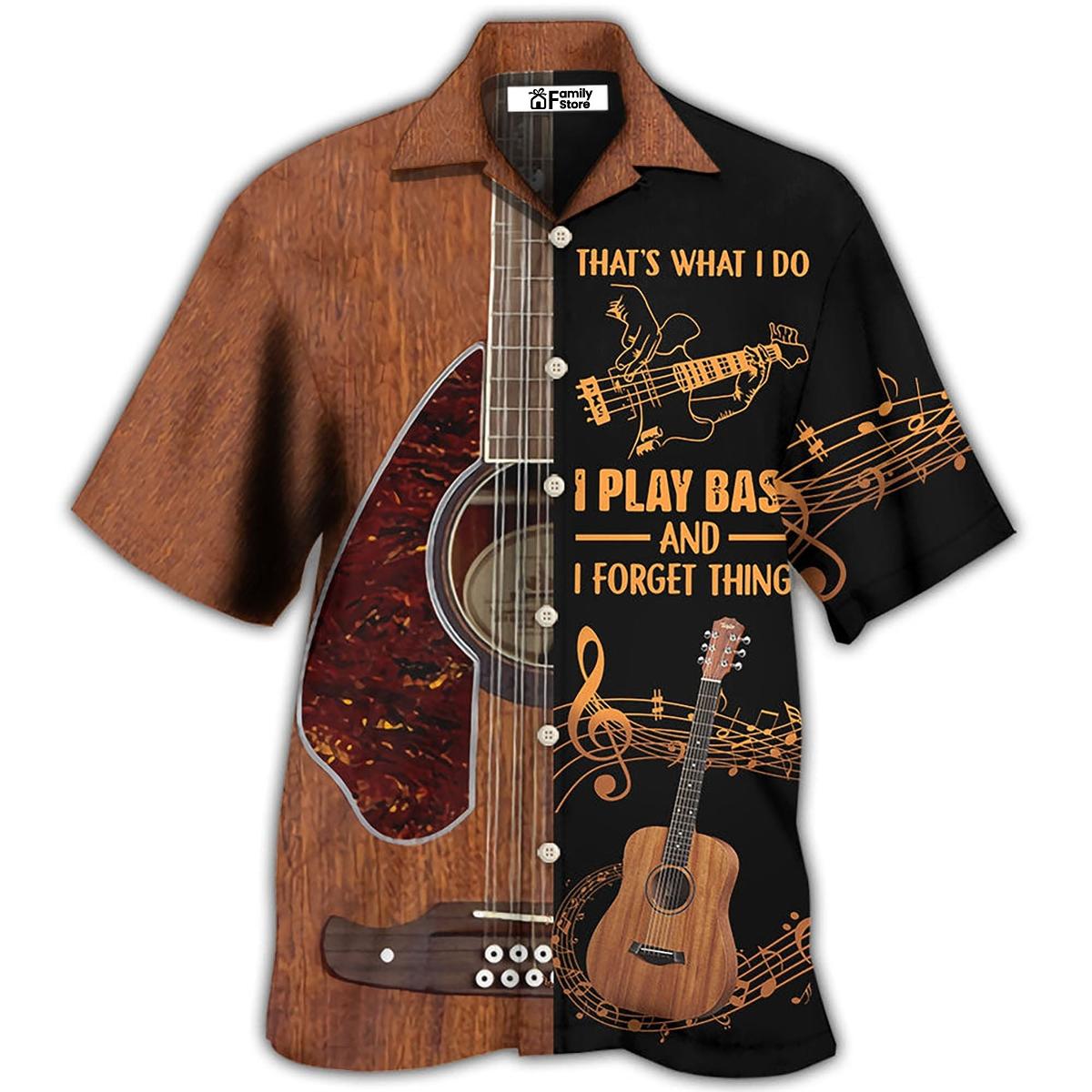 Usa Guitar Hawaiian Shirt For Men Women