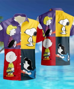 The Charlie Brown Andsnoopy Hawaiian Shirt For Men Women