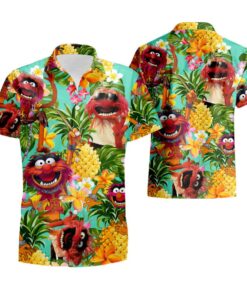 The Muppets Animal Disney 1976 Hawaiian Shirt For Fans