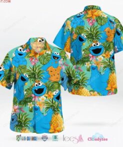 The Muppet Show Cookie Monster Hawaiian Shirt For Family