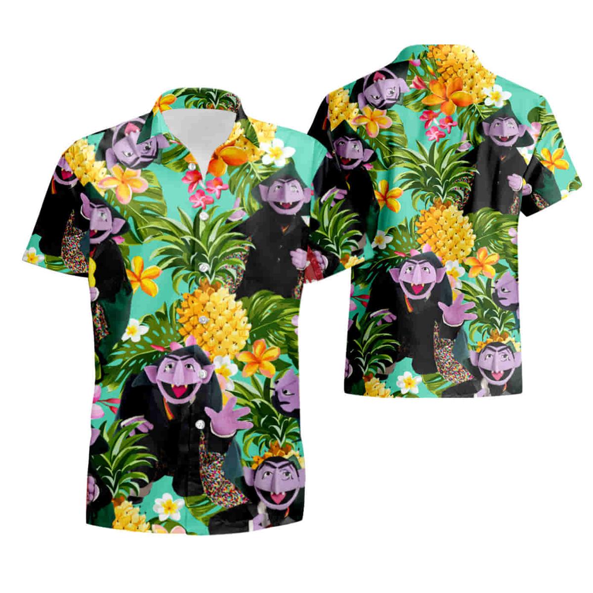 Herry Monster The Muppets Hawaiian Shirt Best Gift