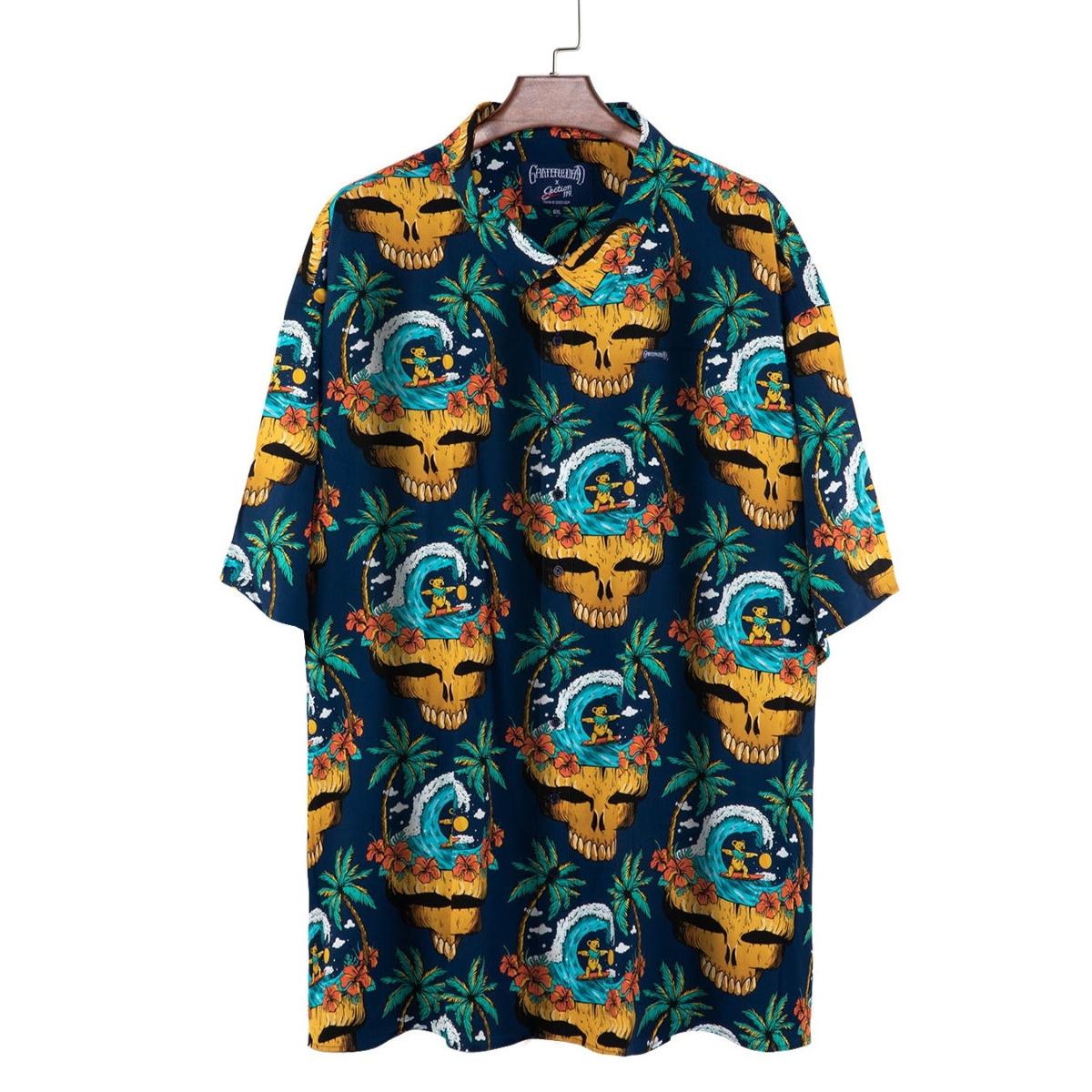 Kansas City Chiefs Grateful Dead Hawaiian Shirt For Men Women