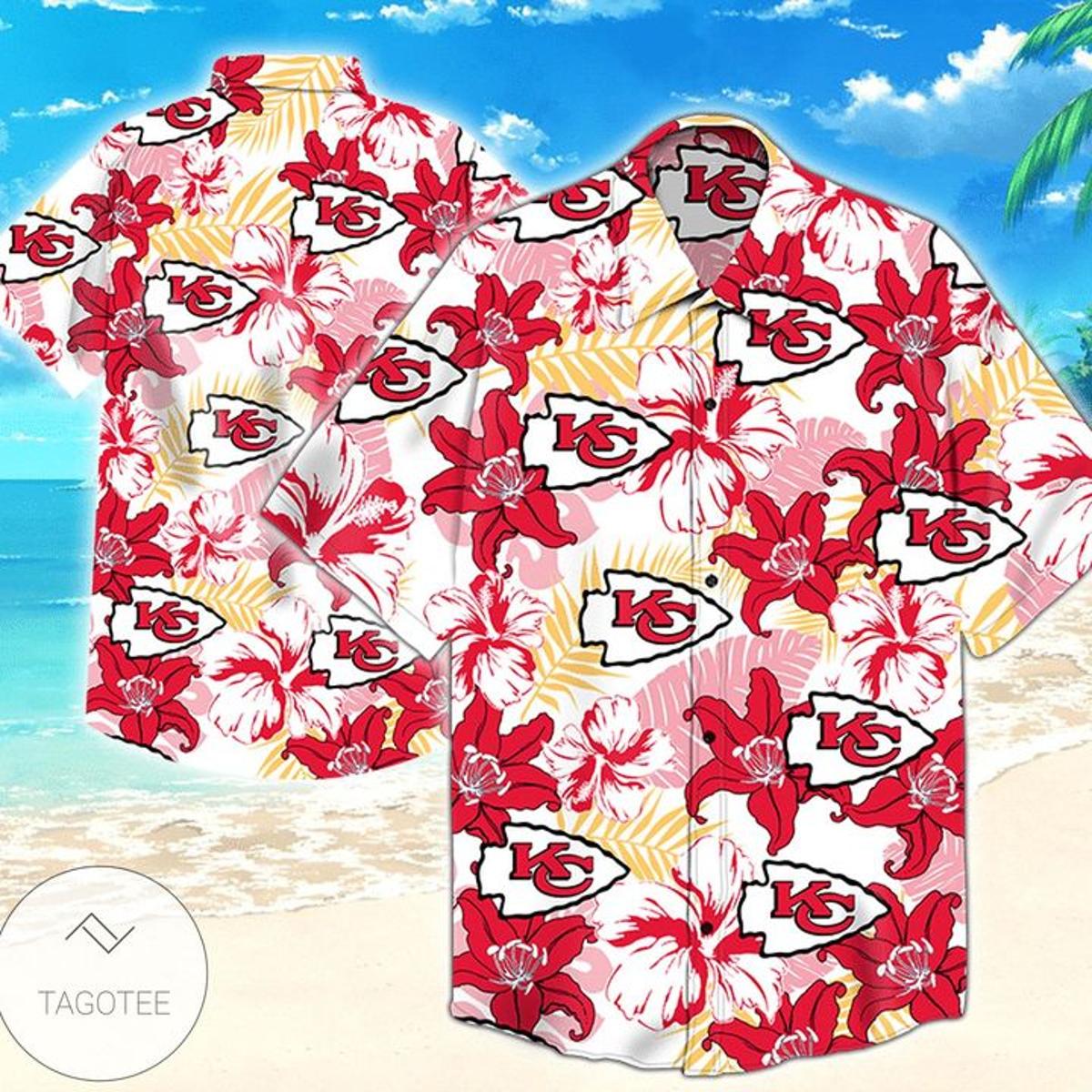 Kansas City Chiefs Hawaiian Shirt For Men