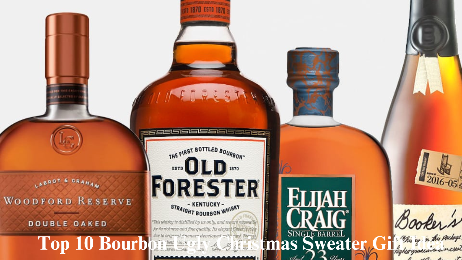 Top 10 Bourbon Ugly Christmas Sweater Gift Idea
