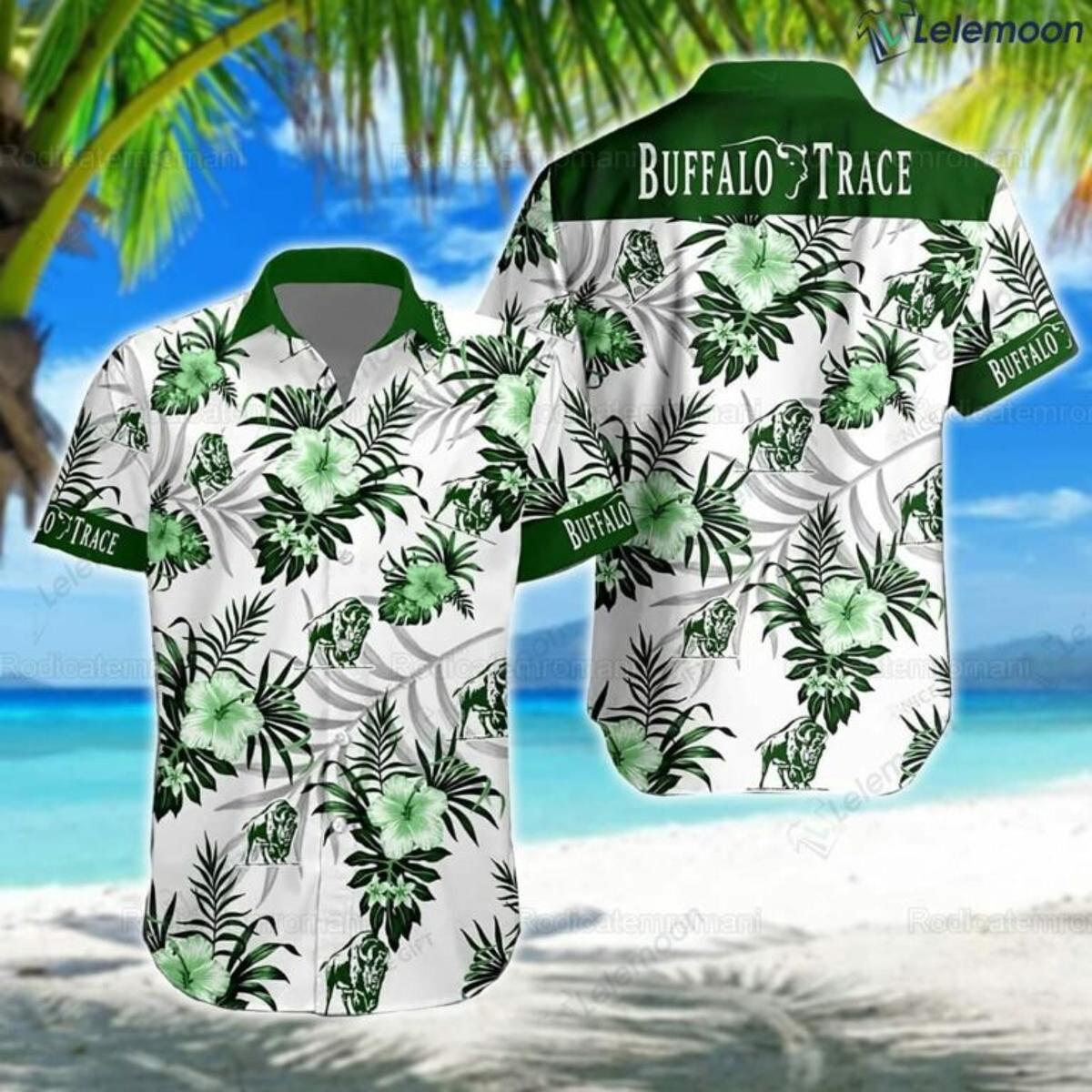 Military Style Coconut Tree Hawaiian Shirt Gift